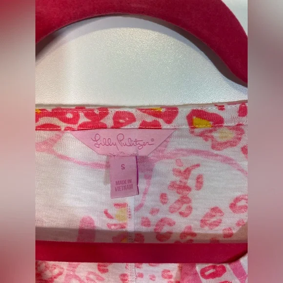 Lilly Pulitzer Duval Truck In Love Top size S - Picture 3 of 9